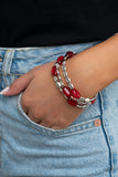 Sorry To Bust Your Bauble- Red Bracelet