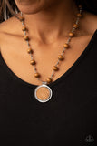 Soulful Sunrise - Brown Necklace