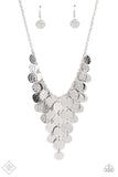 Spotlight Ready- Silver Necklace