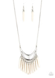 Stone Age A-Lister- White Necklace