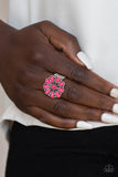 Stone Gardenia - Pink Ring