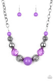 Sugar Sugar- Purple Necklace