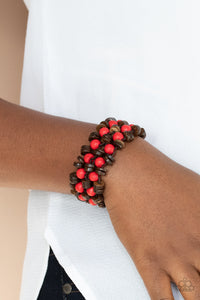 Tahiti Tourist - Red Bracelet