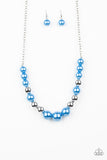 Take Note- Blue Necklace