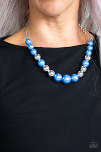 Take Note- Blue Necklace