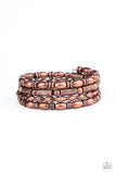 Texture Throwdown- Copper Bracelet