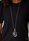 Texture Trekker- Silver Necklace