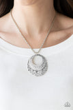 Texture Trio- Silver Necklace