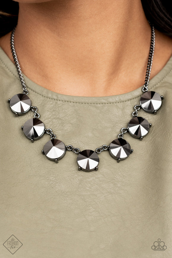 The SHOWCASE Must Go On - Black Necklace