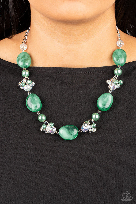 The Top TENACIOUS - Green Necklace