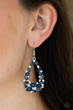 To BEDAZZLE, Or Not To BEDAZZLE - Blue Earrings