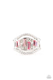 Treasure Chest Charm - Pink Ring