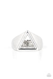 Trident- Men's Silver Ring