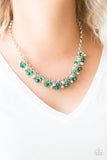 Trust Fund Baby- Green Necklace