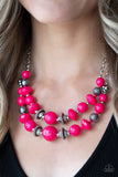 Upscale Chic - Pink Necklace