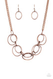 Urban Orbit- Copper Necklace