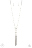 Vintage Diva - White Necklace