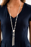Vintage Diva - White Necklace