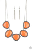 Viva La Vivid- Orange Necklace