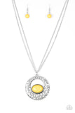 Viva Vivacious- Yellow Necklace