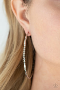 Voluptuous Volume- Silver Earrings