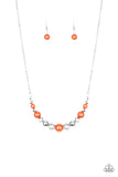 The Big Leaguer- Orange Necklace