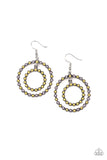 Vibrant Venture - Yellow Earrings